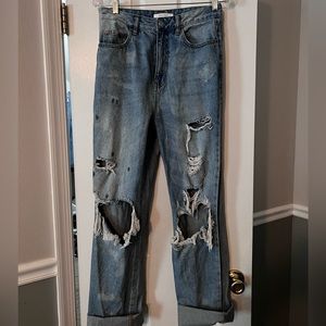 Pacsun 90’s boyfriend jean, distressed